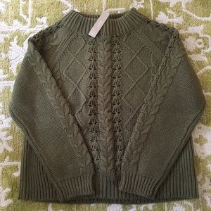 J. Crew sweater, (w/tags), women’s size large